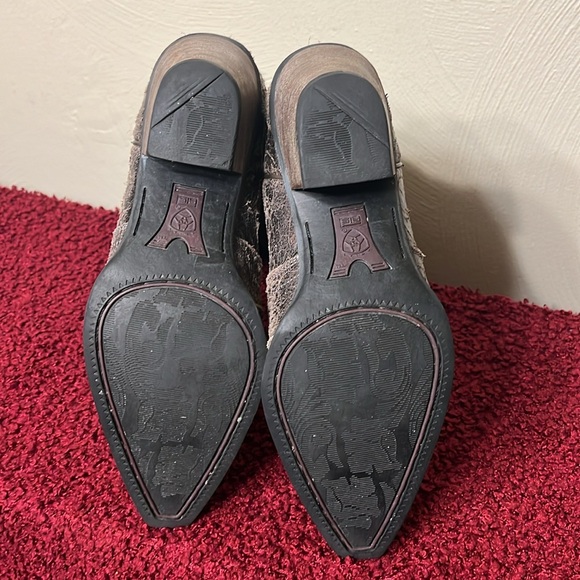 Ariat Heritage Western Shattered Distressed Boots Women’s Size 9 - Picture 9 of 17